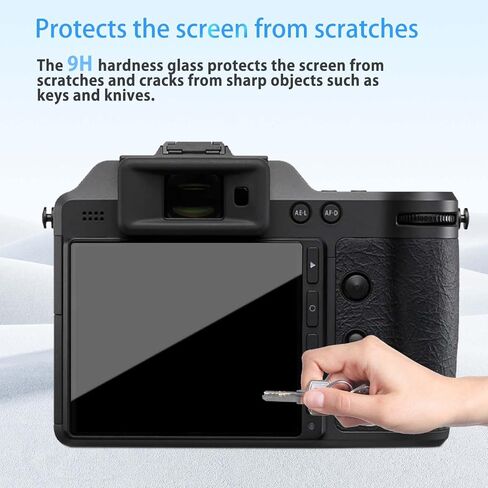 [3 Pack] Screen Protector for Hasselblad X2D II 100C, HD Tempered Glass,9h Hardness,Scratch,Anti-Fingerprin,Tempered Glass Film Guard for Hasselblad X2D II 100C Camera in Saudi Arabia