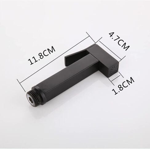 BrassSprayer Black Portable HandheldSprayer for Toilet, Baby Cloth Diaper Sprayer for Hot and Cold Water PortableFaucet withHose for Feminine Wash in Kuwait