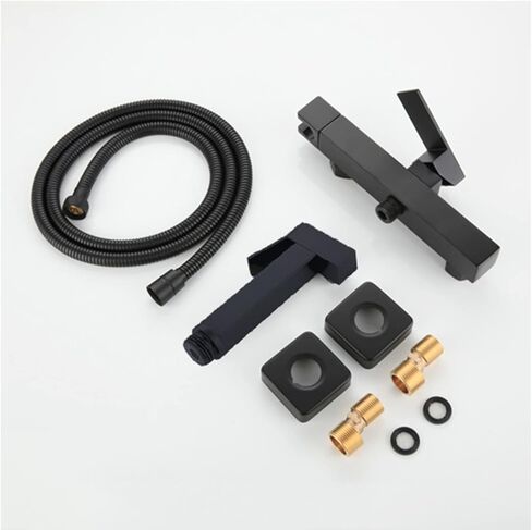 BrassSprayer Black Portable HandheldSprayer for Toilet, Baby Cloth Diaper Sprayer for Hot and Cold Water PortableFaucet withHose for Feminine Wash in Kuwait