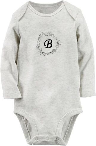 iDzn Twin Baby A & B Novelty Twins Rompers, Newborn Baby Bodysuits, Infant Jumpsuits Graphic Outfits, Long Sleeves Clothes in Saudi Arabia