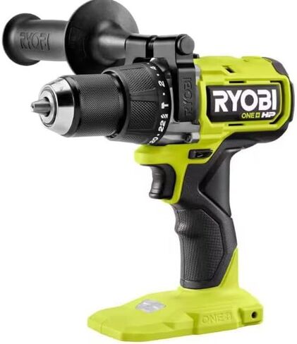 RYOBI ONE+ HP 18V بدون فرش لاسلكي 1/2 بوصة. مثقاب مطرقي (أداة فقط) (متجدد) in Kuwait