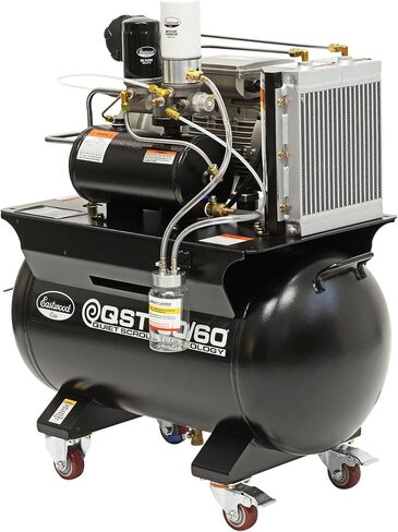 Eastwood Elite QST 30/60 Scroll Air Compressor | Quiet Powerful Portable Shop Air Compressor Technology | High Performance Air Pump 12.7 cfm @ 90 psi | 4 HP 100% duty cycle | Automatic Moisture Drain in Saudi Arabia