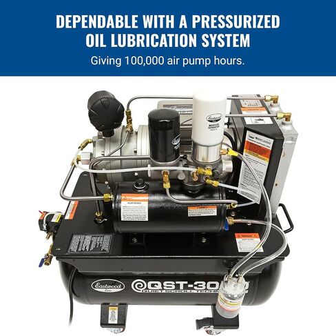 Eastwood Elite QST 30/60 Scroll Air Compressor | Quiet Powerful Portable Shop Air Compressor Technology | High Performance Air Pump 12.7 cfm @ 90 psi | 4 HP 100% duty cycle | Automatic Moisture Drain in Saudi Arabia
