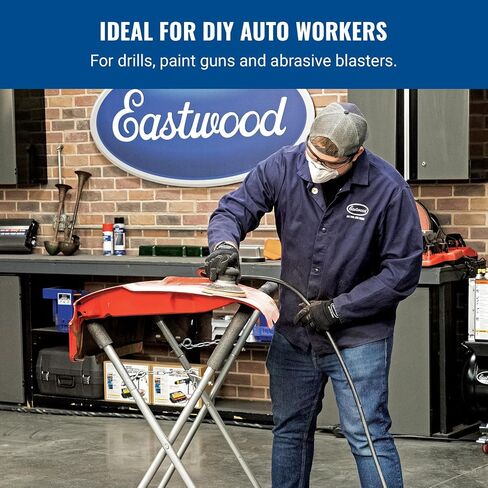 Eastwood Elite QST 30/60 Scroll Air Compressor | Quiet Powerful Portable Shop Air Compressor Technology | High Performance Air Pump 12.7 cfm @ 90 psi | 4 HP 100% duty cycle | Automatic Moisture Drain in Saudi Arabia