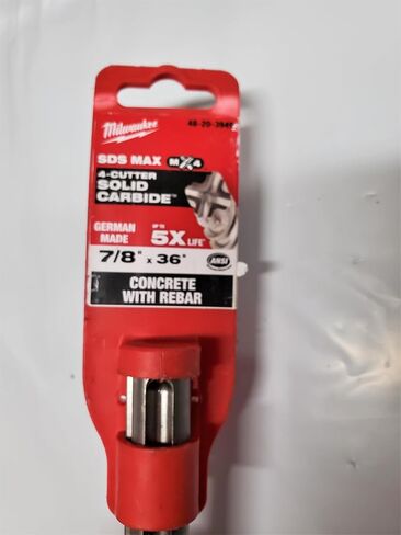 Milwaukee 48-20-3949 SDS-Max 4Ct 7/8" x 31" x 36" in Saudi Arabia