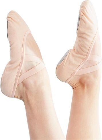 Ballet Shoes Ballet Shoes Dancing Slippers Practice Ballet Shoes Canvas Women Ballet Slippers Soft Ballet Shoes Dance Shoes(Pink,37(22CM)) in Saudi Arabia