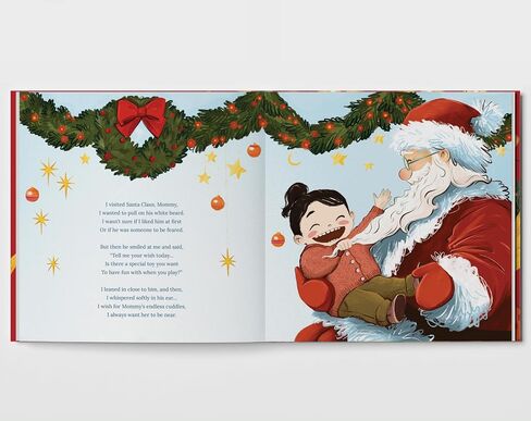 First Christmas as Mommy - Baby's First Christmas - New Mom Personalized Gift - Personalized Book Gift (for Mommy) in Saudi Arabia