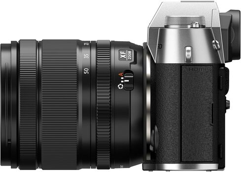 كاميرا فوجي فيلم X-T50 الرقمية بدون مرآة XF16-50mmF2.8-4.8 R LM WR طقم عدسات - فضي in Kuwait