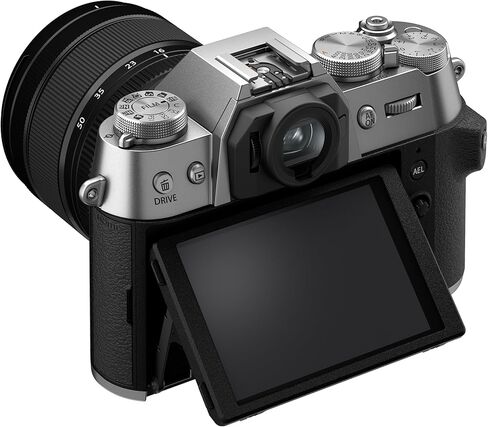 كاميرا فوجي فيلم X-T50 الرقمية بدون مرآة XF16-50mmF2.8-4.8 R LM WR طقم عدسات - فضي in Kuwait