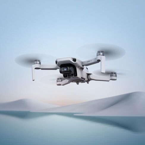 طائرة بدون طيار DJI Mini 4K خفيفة الوزن UHD، أقل من 249 جرام | كاميرا بدقة 12 ميجابكسل، نظام انحراف ثلاثي المحاور، نقل فيديو لمسافة 10 كم، زمن طيران 31 دقيقة | للمبتدئين وللتصوير أثناء السفر + بطاقة سعة 64 جيجابايت + حقيبة ظهر + وسادة هبوط + المزيد in Kuwait