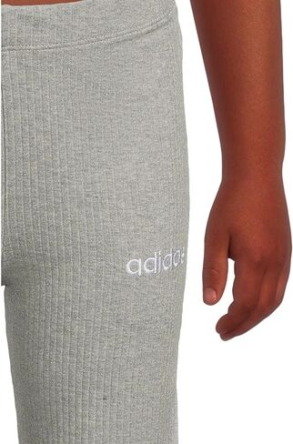 adidas baby-girls 2-piece Long Sleeve Crewneck Fleece Pullover & Ribbed Flare Pant Set in Saudi Arabia