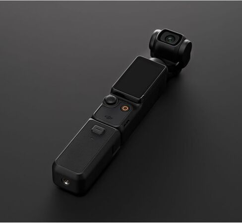 DJI Battery Handle for Osmo Pocket 3, 950mAh Battery, Increases Operating Time by 62%, USB-C Port, 1/4"-20 Mounting Thread, Black, 2.8 x 1.3 x 1.1 Inches, 2.2 Ounces (Bulk Packaging) in Saudi Arabia
