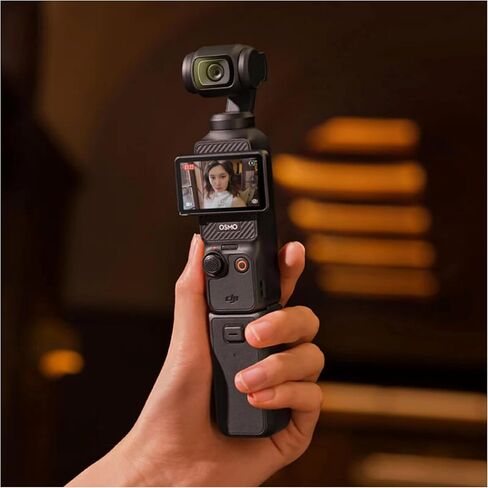 DJI Battery Handle for Osmo Pocket 3, 950mAh Battery, Increases Operating Time by 62%, USB-C Port, 1/4"-20 Mounting Thread, Black, 2.8 x 1.3 x 1.1 Inches, 2.2 Ounces (Bulk Packaging) in Saudi Arabia