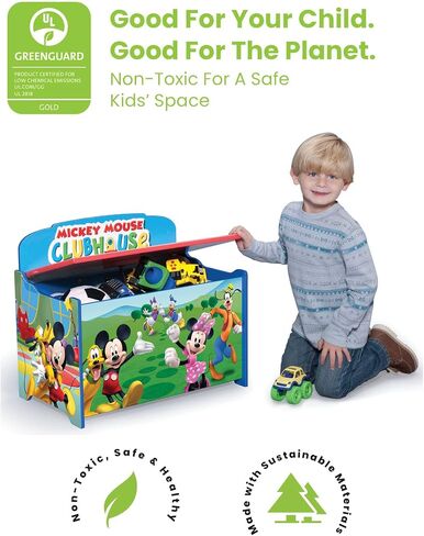 Delta Children – Bluey Deluxe Toy Box in Saudi Arabia