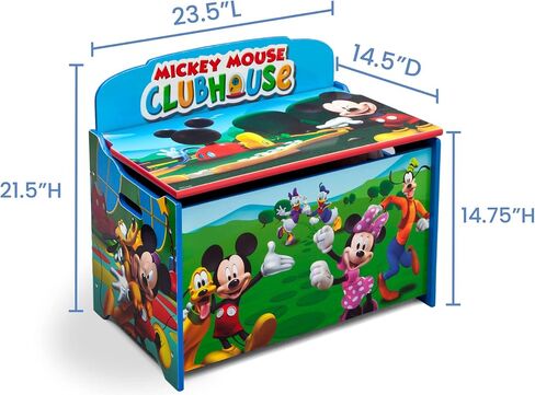 Delta Children – Bluey Deluxe Toy Box in Saudi Arabia