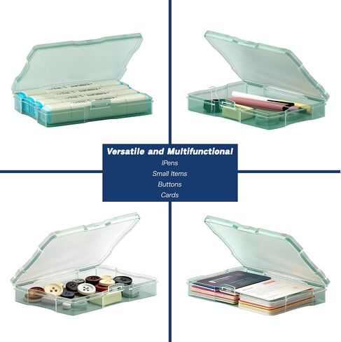 4" x 6" Photo Organizer Storage Container with 16 Inner Case, Photo Storage Box with Handle for Crafts, Arts, Scrapbooking Stationery, Seed, Sewing Supplies, Arts Supply(Rainbow-Colored) in Saudi Arabia