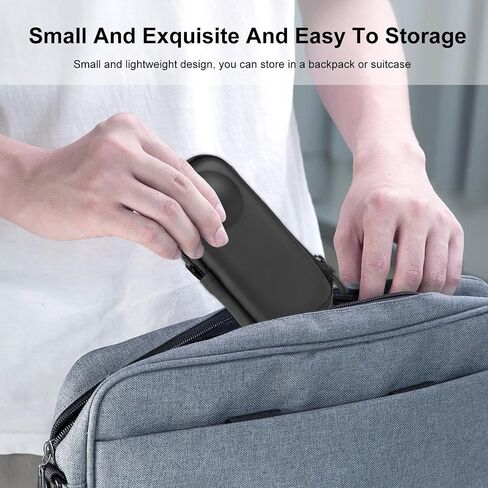 for Insta360 X4 / X5 PULUZ Camera Portable Case Box Storage Bag (Black) in Saudi Arabia