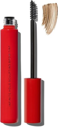 MAKE Beauty Infinite Hold Brow Tint. Taupe Eyebrow Gel with Brush. Sculpt, Define, and Set Eyebrows - All-Day Wear in Kuwait