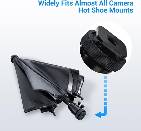 Kiorafoto 2in1RC Camera Tripod + Rain Umbrella: Replaces VCT-VPR1, Protects Sony Camera from Rain & Sun in Saudi Arabia