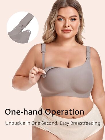 Gailife 3 Pack Nursing Bras for Women Full Coverage Comfort Wireless Maternity Bras for Pregnancy Breastfeeding in Saudi Arabia