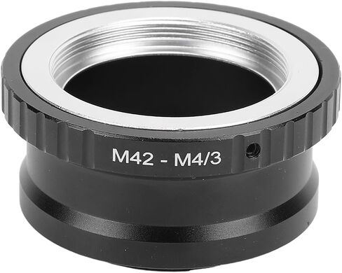 عدسة M42 إلى M4/3 A، عدسة C Con لتركيب 4/3، ألومنيوم y A مع أداة مفتاح الربط وh، متوافقة مع EP1 EP2 EP3 EPL1 EPL2 in Saudi Arabia