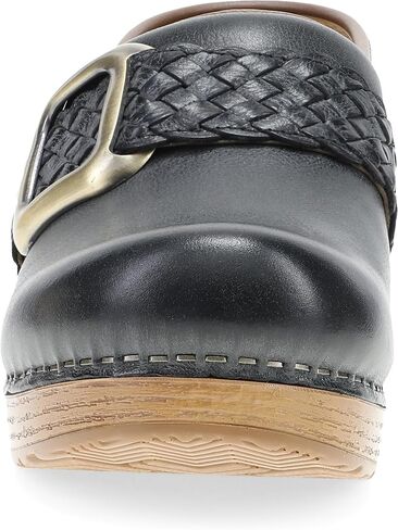 قباقيب Dansko Pro مضفرة للنساء - حذاء أنيق سهل الارتداء بتفاصيل مضفرة، راحة طوال اليوم، دعم للقوس وجزء علوي من الجلد - أحذية أنيقة وعملية للعمل أو عطلة نهاية الأسبوع in Saudi Arabia