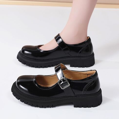 Mary Jane Shoes Women Platform Mary Janes for Women Ladies Chunky Maryjane Flats Non Slip Shoe Dress Casual Comfortable School Shoes in Saudi Arabia