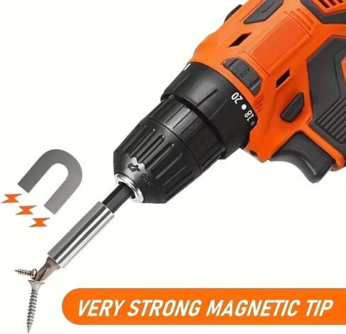 10pcs Magnetic Extension Socket Drill Bit Holder 1/4" Hex Power Tools, 2.36inch Length, Improve Your Power Tool Efficiency, Quick Release Hex Shank Drill Bit Extender Adapter Set in Saudi Arabia