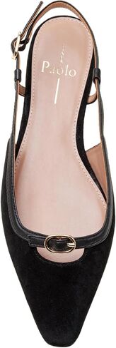 Linea Paolo - Cassidy - Womens Leather Posted Slingback Flats in Saudi Arabia