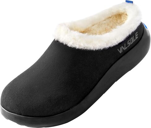 شباشب شتوية حرارية غامضة لتقويم العظام من VALSOLE للنساء والرجال - 220 كجم من التهاب اللفافة الأخمصية وأقدام مسطحة ودعم قوس عالٍ، أحذية مريحة من القطن للعمل في الهواء الطلق، تمتص الصدمات مع كل خطوة in Kuwait