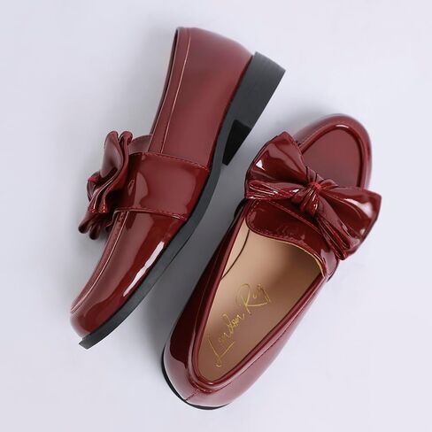 ARAMINTA Classic Chunky Bow Loafers in Saudi Arabia