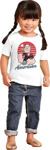All American Popeye The Sailor Man Toddler Boy Girl T Shirt in Saudi Arabia