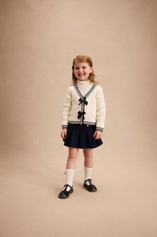 Gymboree Baby-Girls and Toddler Long Sleeve Cable Knit Cardigan Sweater in Saudi Arabia