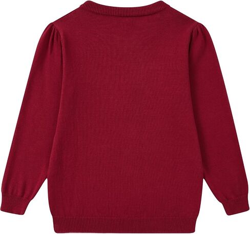 TUONROAD Girls Toddler Sweater Long Sleeve Crewneck Pullover Knit Winter Fall Clothes in Saudi Arabia
