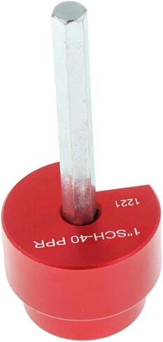 PVC Pipe Reamer Tool, Aluminum Alloy Pipe Fitting Reamer Plumbing Tool for Water Lines, 1inch in Kuwait