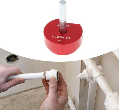 PVC Pipe Reamer Tool, Aluminum Alloy Pipe Fitting Reamer Plumbing Tool for Water Lines, 1inch in Kuwait
