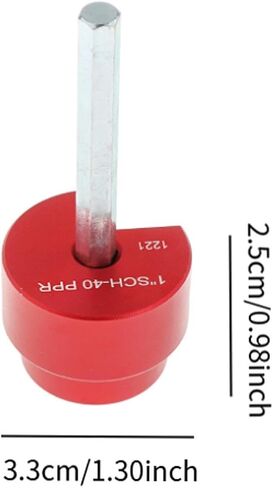 PVC Pipe Reamer Tool, Aluminum Alloy Pipe Fitting Reamer Plumbing Tool for Water Lines, 1inch in Kuwait