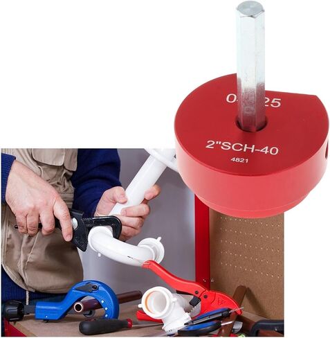PVC Pipe Reamer Tool, Aluminum Alloy Pipe Fitting Reamer Plumbing Tool for Water Lines, 1inch in Kuwait