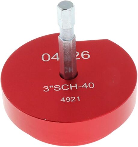 PVC Pipe Reamer Tool, Aluminum Alloy Pipe Fitting Reamer Plumbing Tool for Water Lines, 1inch in Kuwait