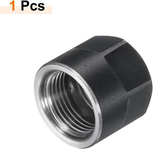HARFINGTON ER25-A(M32) Type Collet Clamping Nut with Dynamic Balance Holes 40Cr Alloy Steel for CNC Machine Chuck Lathe Milling Tools Holder, Black in Saudi Arabia