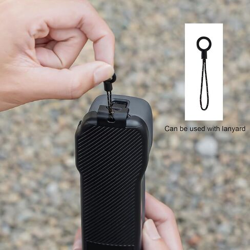 Protective Case for 3 Lens Cap, Handheld Camera Protective Cover for 3 Accessories, Black in Saudi Arabia