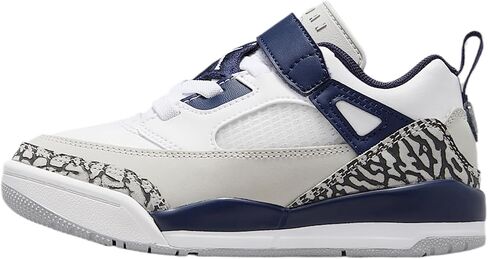 حذاء Jordan Spizike Low للأطفال الصغار (أبيض/رمادي محايد/فحمي/كحلي منتصف الليل) in Kuwait
