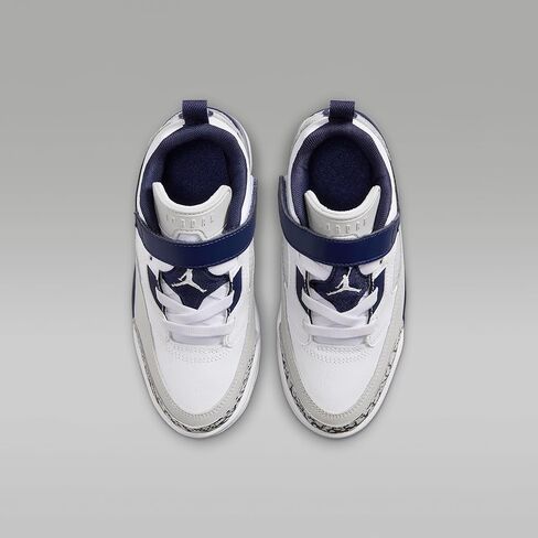 حذاء Jordan Spizike Low للأطفال الصغار (أبيض/رمادي محايد/فحمي/كحلي منتصف الليل) in Kuwait