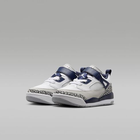 حذاء Jordan Spizike Low للأطفال الصغار (أبيض/رمادي محايد/فحمي/كحلي منتصف الليل) in Kuwait