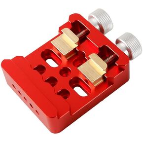 Aluminum Alloy Dovetail Mounting Base Clamp for Equatorial Mount For Astronomical Telescopes with Secure Double Bolt Installation (Red) in Saudi Arabia