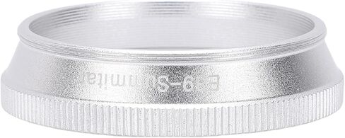 Dpofirs Lens Mount Adapter Ring Anodized Silver Finish Easy Installation for Photography Enthusiasts Fits E39 39mm Filter Interface in Saudi Arabia