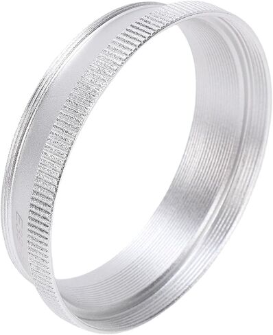 Dpofirs Lens Mount Adapter Ring Anodized Silver Finish Easy Installation for Photography Enthusiasts Fits E39 39mm Filter Interface in Saudi Arabia
