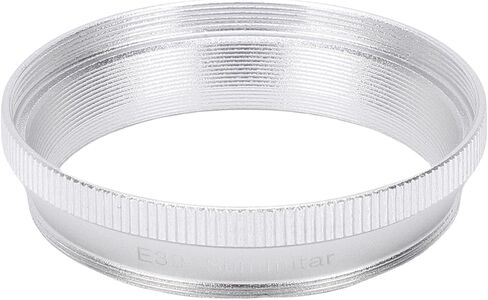 Dpofirs Lens Mount Adapter Ring Anodized Silver Finish Easy Installation for Photography Enthusiasts Fits E39 39mm Filter Interface in Saudi Arabia