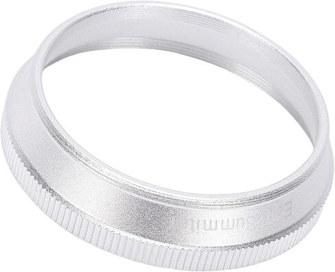 Dpofirs Lens Mount Adapter Ring Anodized Silver Finish Easy Installation for Photography Enthusiasts Fits E39 39mm Filter Interface in Saudi Arabia