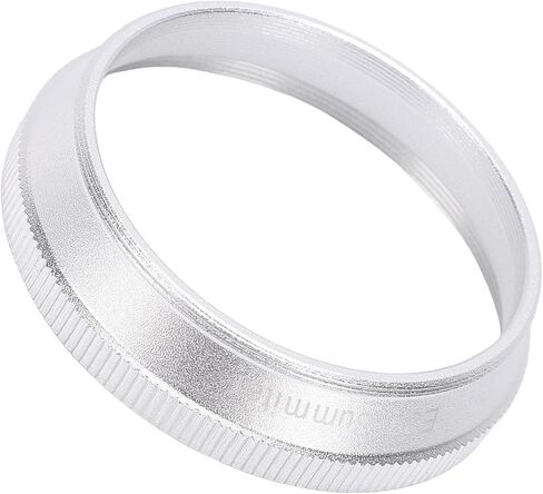 Dpofirs Lens Mount Adapter Ring Anodized Silver Finish Easy Installation for Photography Enthusiasts Fits E39 39mm Filter Interface in Saudi Arabia